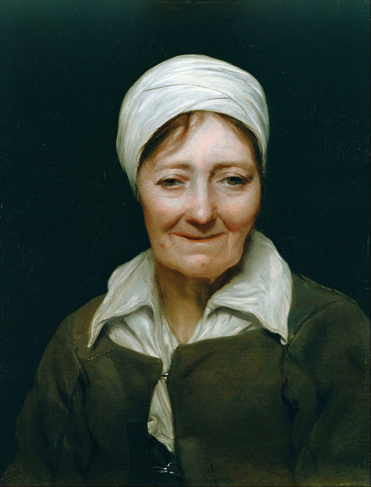 head of a woman